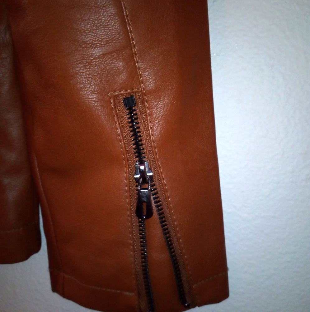 Mens faux leather jacket, - Picture 1 of 5